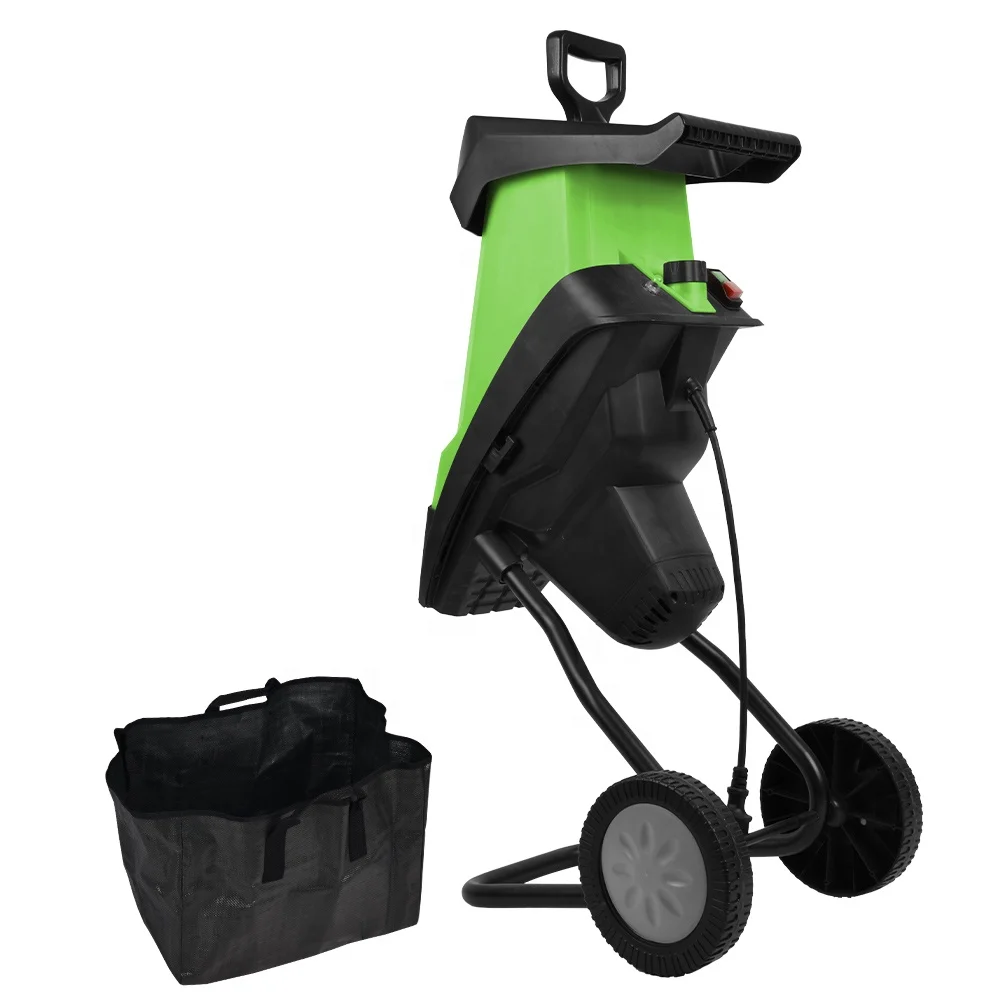 Electric mini plastic shredder wood chipper household solid waste shredder for heavy duty