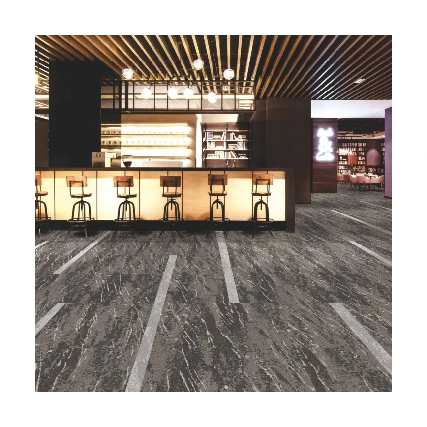 Black And White And Grey Color Carpet Making And Tile Custom 100% Nylon Carpet Rug Tiles Automotive Carpet Custom Color Tile