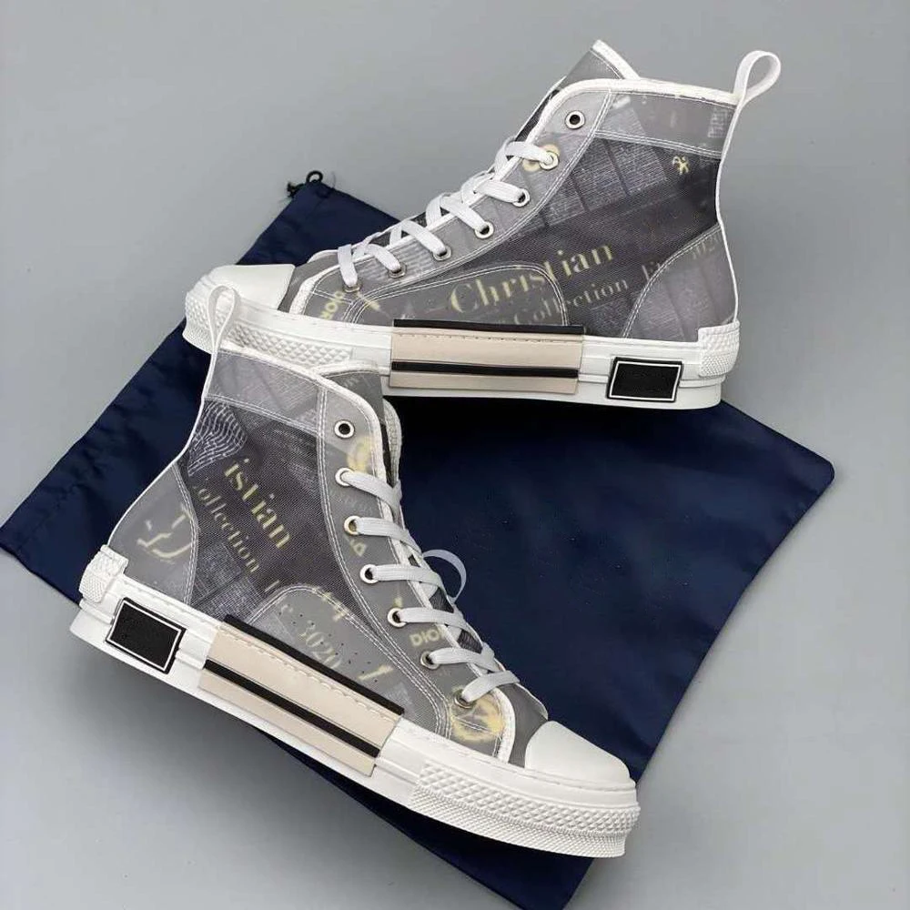 
High quality custom logo diagonal platform canvas shoes high low side couple brand fashion sneakers 
