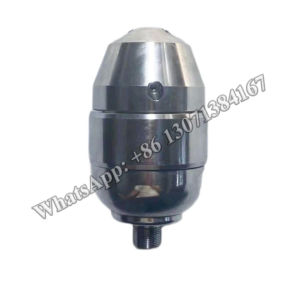 Industrial Ultra-High Pressure Rotating Nozzle, 360-Degree Rotating Nozzle, For Cleaning The Inner Wall Of The Pipe