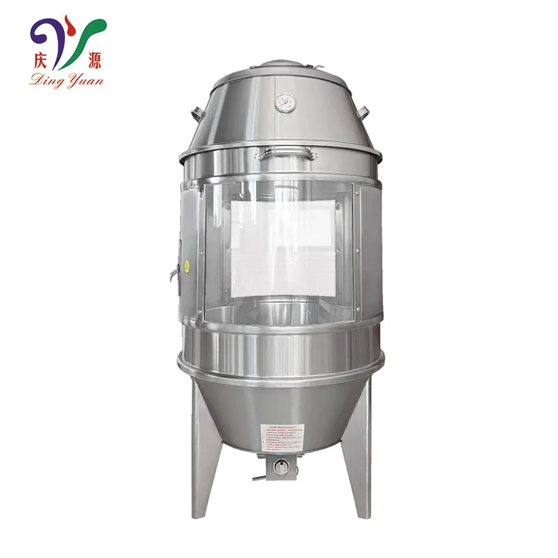 Chinese manufacturer stainless steel tempered glass making 60cm peking duck roaster oven large pekin duck oven
