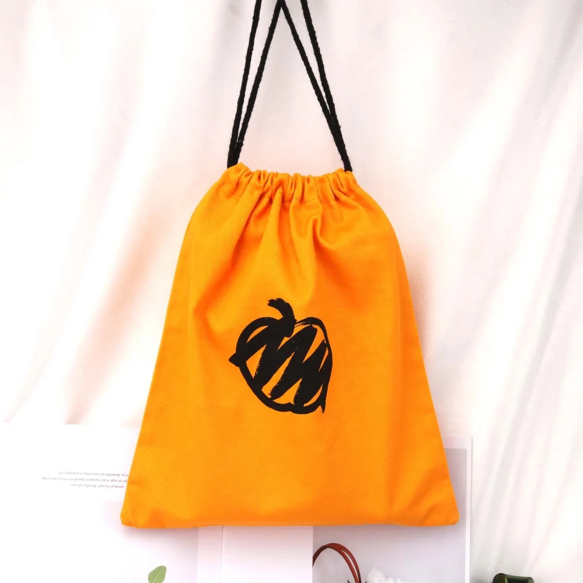 Recyclable Eco-friendly Cotton Twill Drawstring Gift Bag Dust Pouch Custom Logo Printed Wholesale Soild Muslin Shoe Pouch
