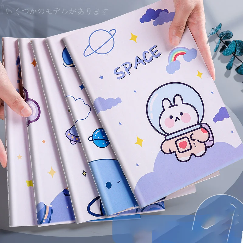 Hot Selling Simple Eye Care Cute Notebook Leather Cover Spiral Hardcover Style for Office or School Use