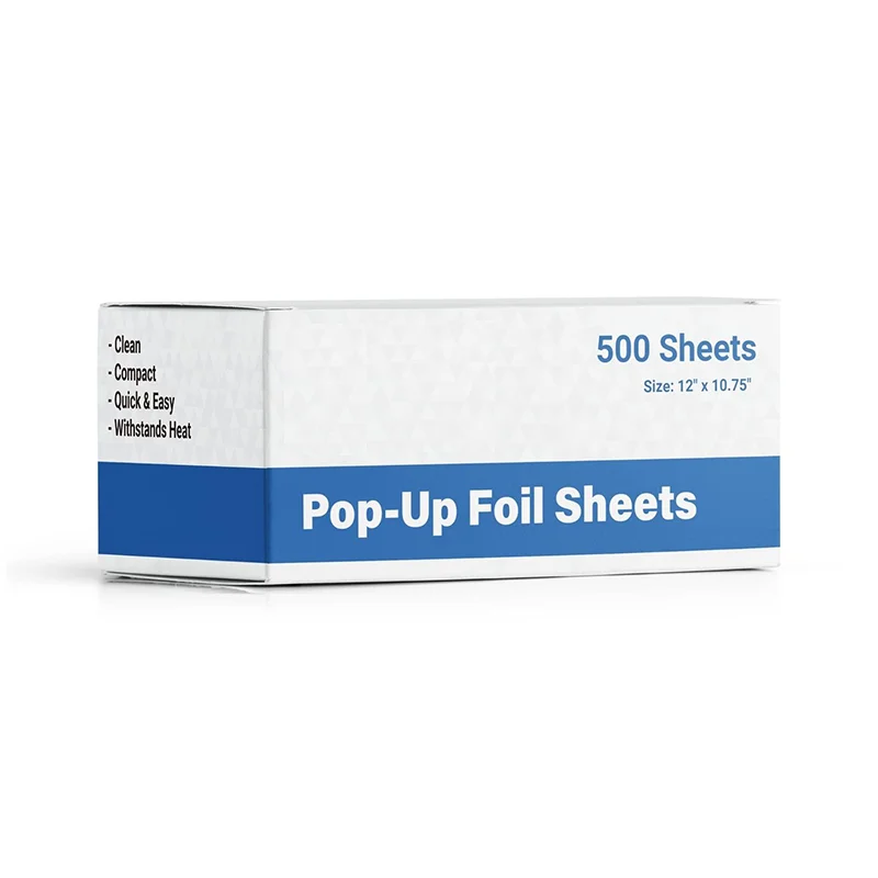 Aluminum Pop-up Foil Sheets For Food Package Aluminum Sheets For Sale