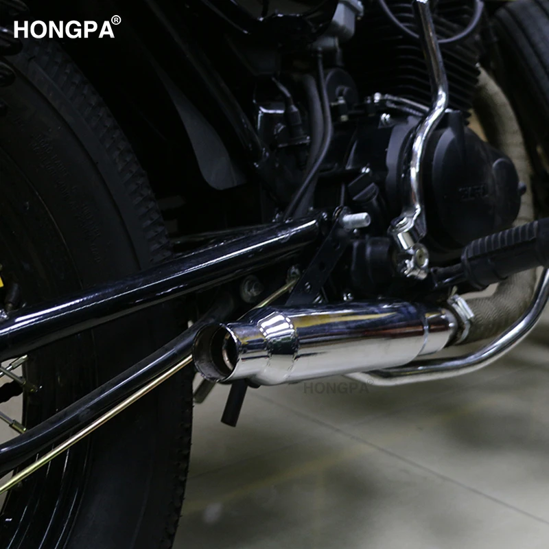 Wholesale 45mm Exhaust Extraction System Tip Muffler For Motorcycle ATV Cafe Racer