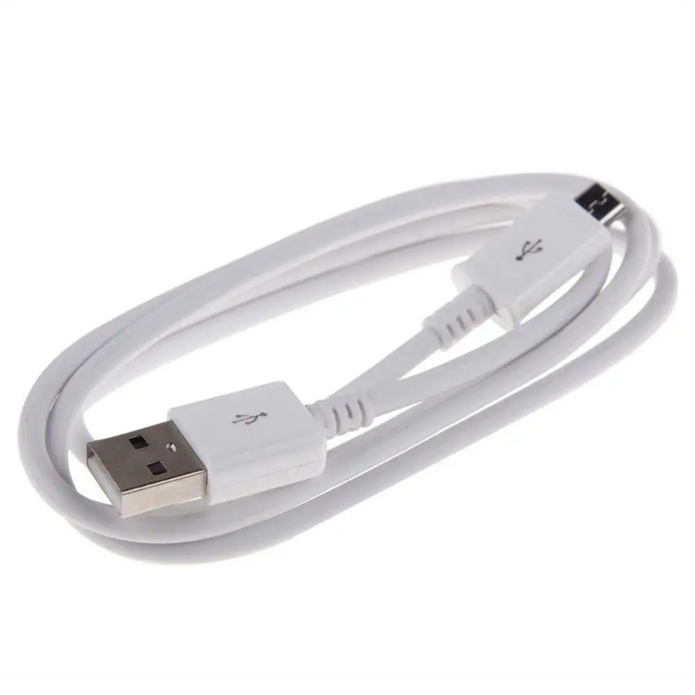 Fast charging data cable Genuine Original Micro USB Data cable for Samsung S6 s7 Note4 S4 S3 1.5M charging cable black white