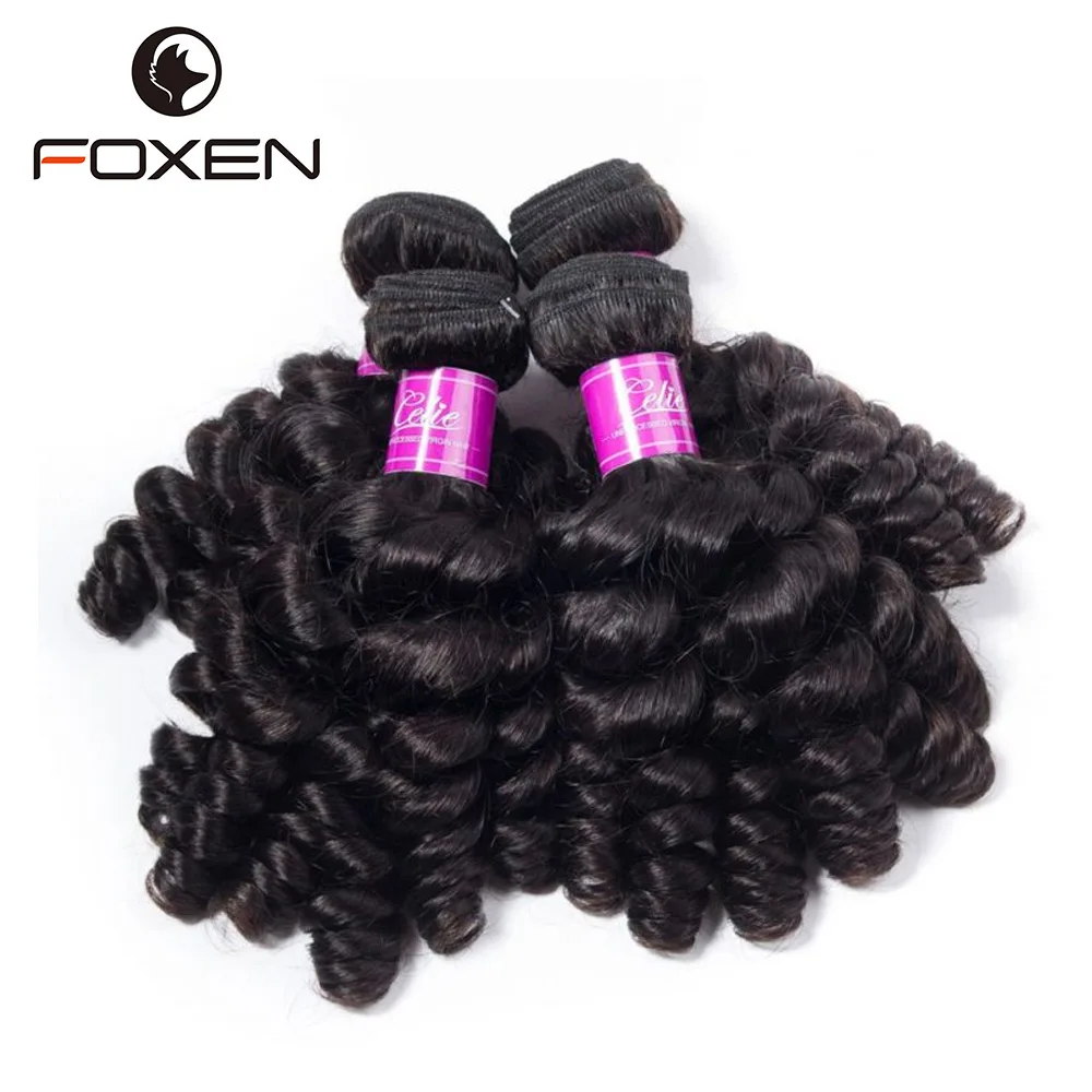 Xuchang Foxen Hair Raw Unprocessed Funmi Egg Curls Bundles,Funmi Hair Egg Bouncy Curls,Super Double Drawn Funmi Hair Bundles