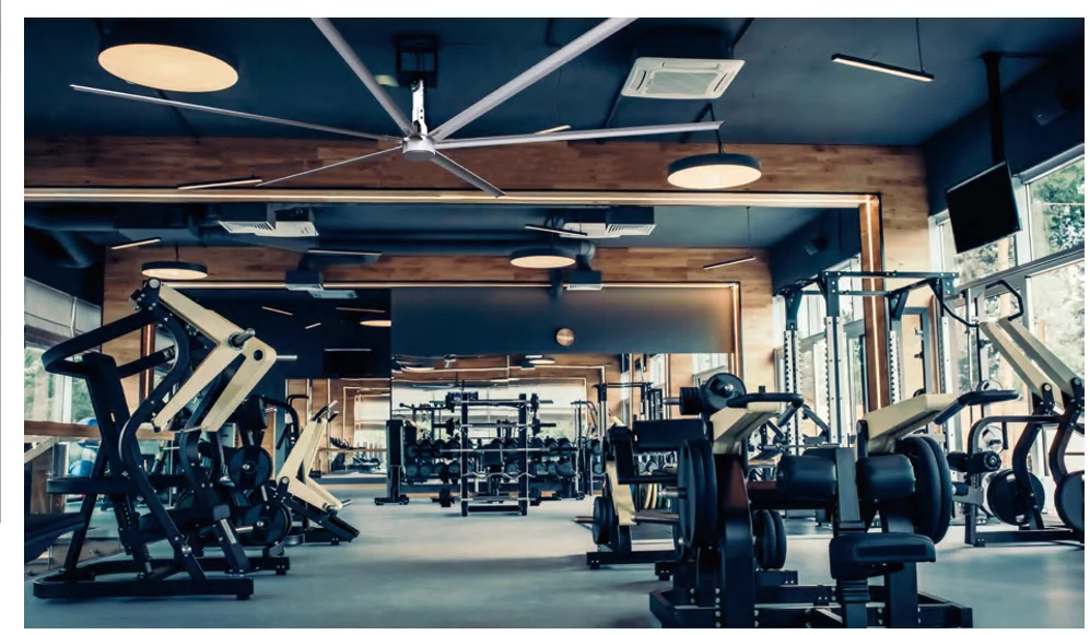 Энергосберегающий двигатель PMSM для 24FT большого потолочного вентилятора