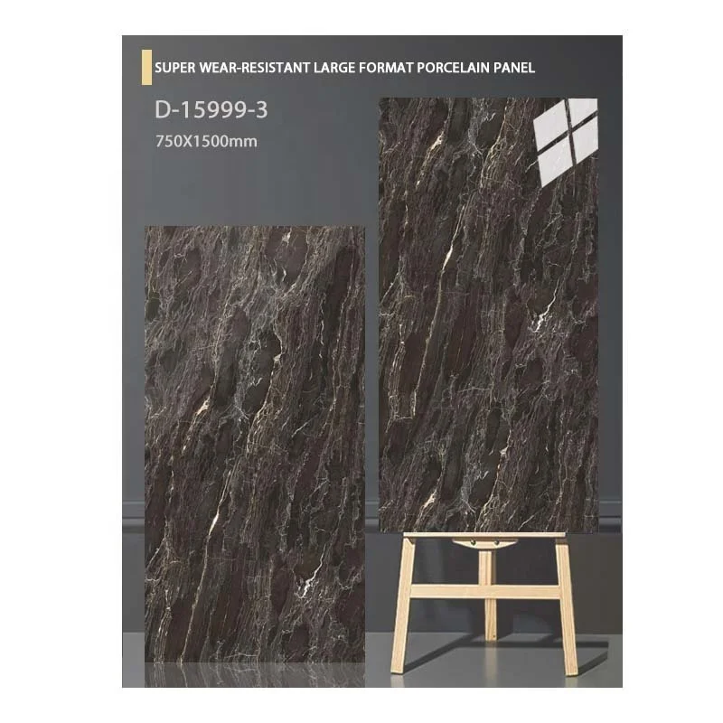 High-Grade Non-Slip 750X1500 Glazed Porcelain Tiles Matt Flooring Ceramic Wall Tiles Marble Look Villa Hotel