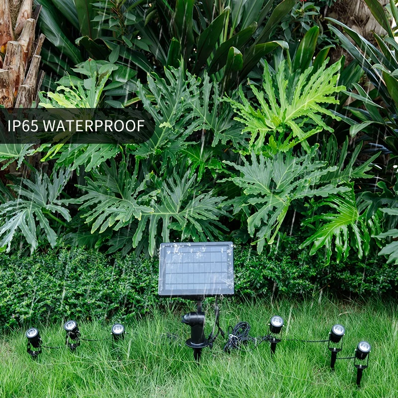 Yunduo waterproof led landscape outdoor garden spotlight solar garden spot light solar spike spotlights