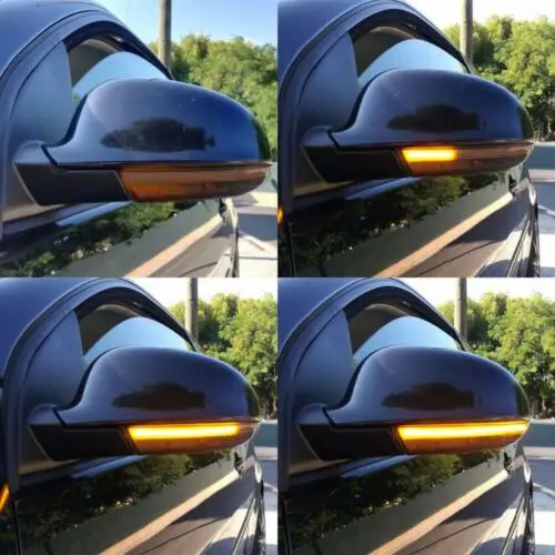 
LED Flash Indicator Blink Lamp Car Side Mirror Sequential Turn Signal Light For VW Golf 5 MK5 Passat B5 B6 Jetta Superb 