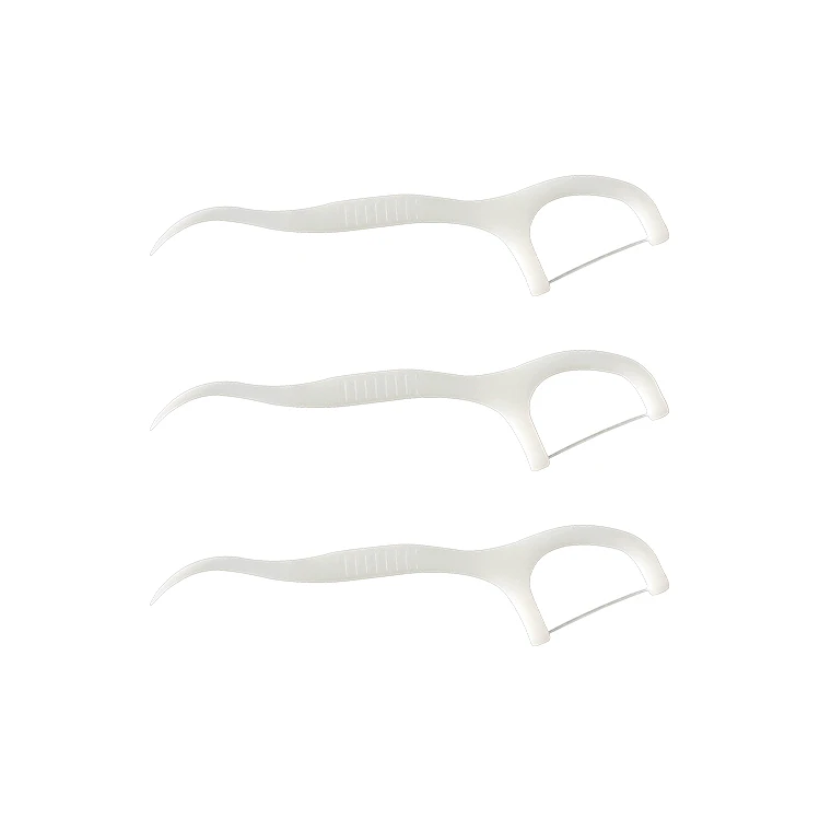 50Pcs Tooth Pick Floss Picks Dental Tooth Floss Dental Flosser For Home Use