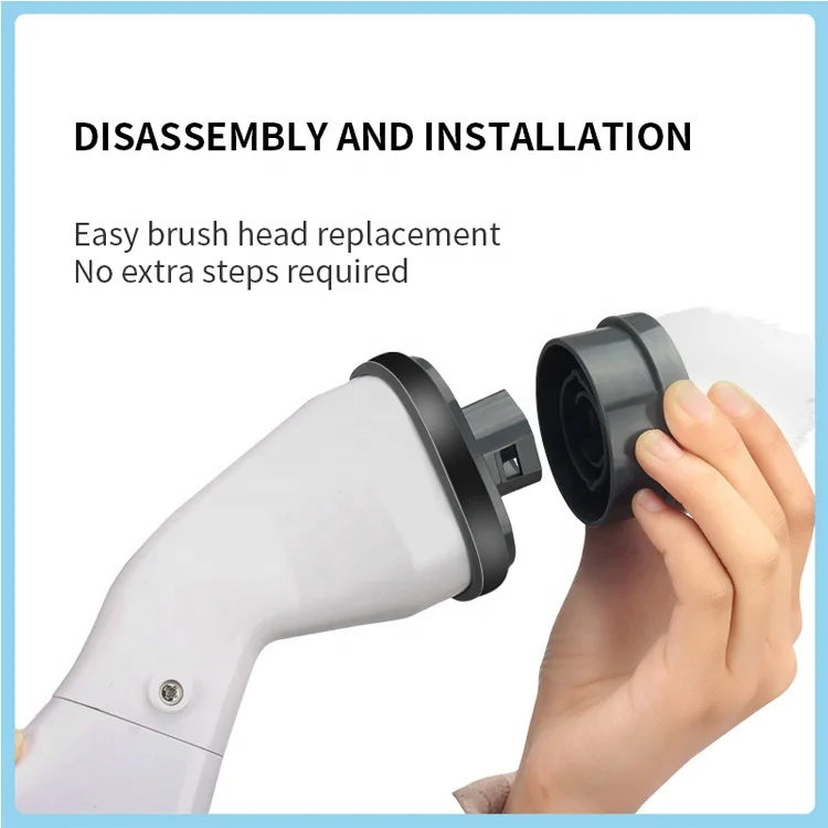 Home Electric Cleaning Brush Rechargeable Detachable Heads Cleaning With Electric Spin Scrubber Brush Kitchen Toilet Clean Tools
