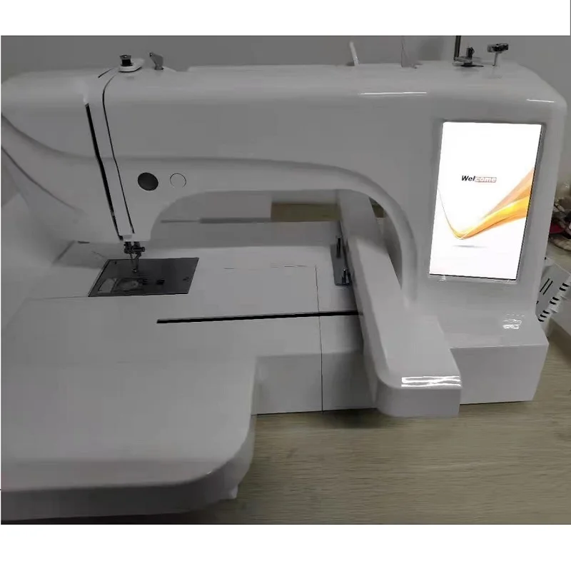 QY-ES6-200*280  Large embroidery range, home computer embroidery machine, logo embroidery sewing machine