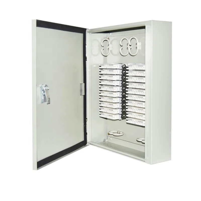 Manufacturer MDF Terminal Block Electric Terminal Block mdf 100pairs 200pairs outdoor dp box krone stb module