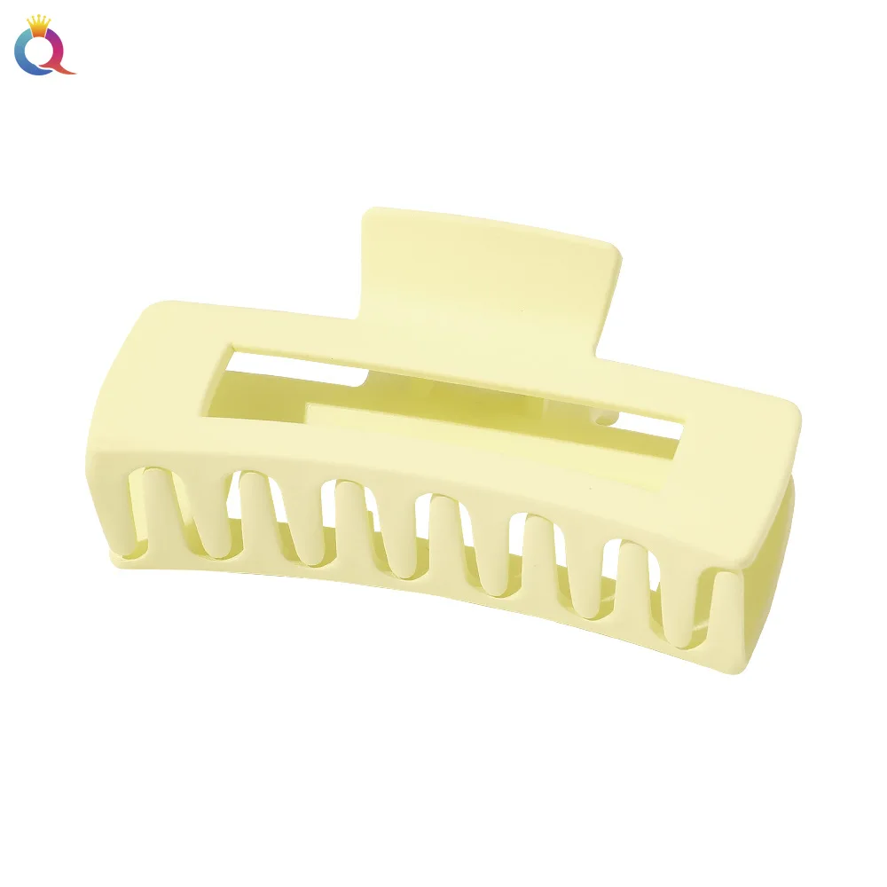 QIYUE Large Matte Hair Catch Korean Style Hair Clip Back Head Shark Clip Hair Accessories