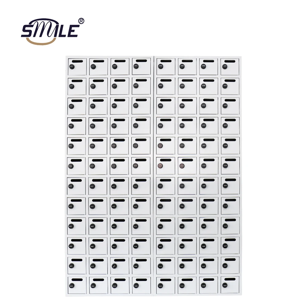 CHNSMILE Steel With Combination /Key Lock 48 Door Mini Mailbox Floor Apartment Commercial Mailboxes For Sale