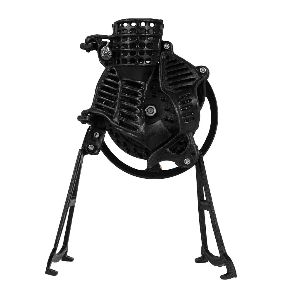 Cast Iron Hand Corn Sheller Heavy Duty Shelling Machine  Corn Remover Tools with Wooden Handle Manual Farm Corn Thresher