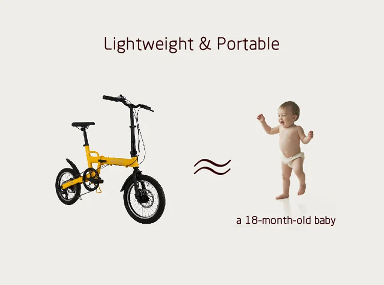 New 16-inch CMS-F16-B variable speed disc brake Twitter carbon sand folding bike