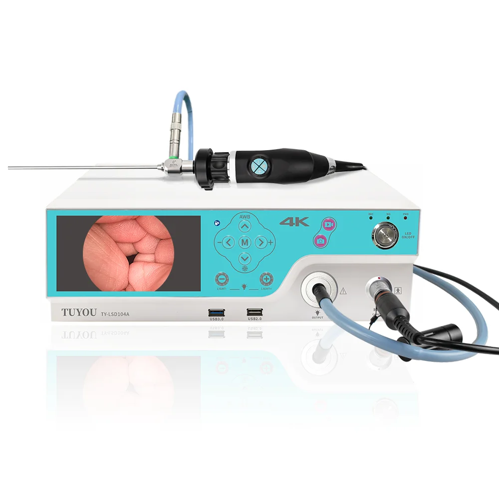 TUYOU 4K Ultra HD USB Video Recorder Function Medical Endoscopy Camera System with Led Light Source