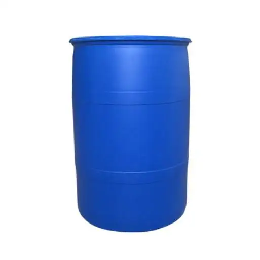  200L пластиковый барабан синий HDPE химический герметичный для масляного