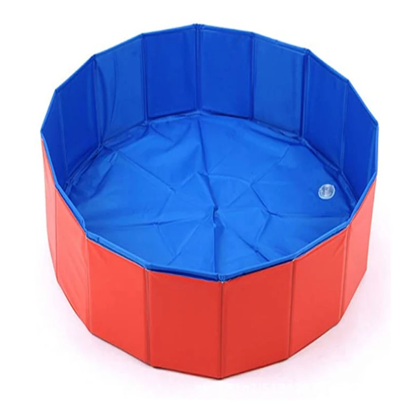 High sales Foldable Pet Dog Kids Swimming Pool Plastic Anti-Slip PVC collapsible Bathing Tub Durable Fiberboard Kiddie Outdoor