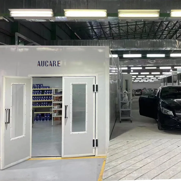 High Quality Raw Materials Paint Mixing Room for Sale Paint Mixing Room with Exhaust fan Paint Color Changing Room Heater