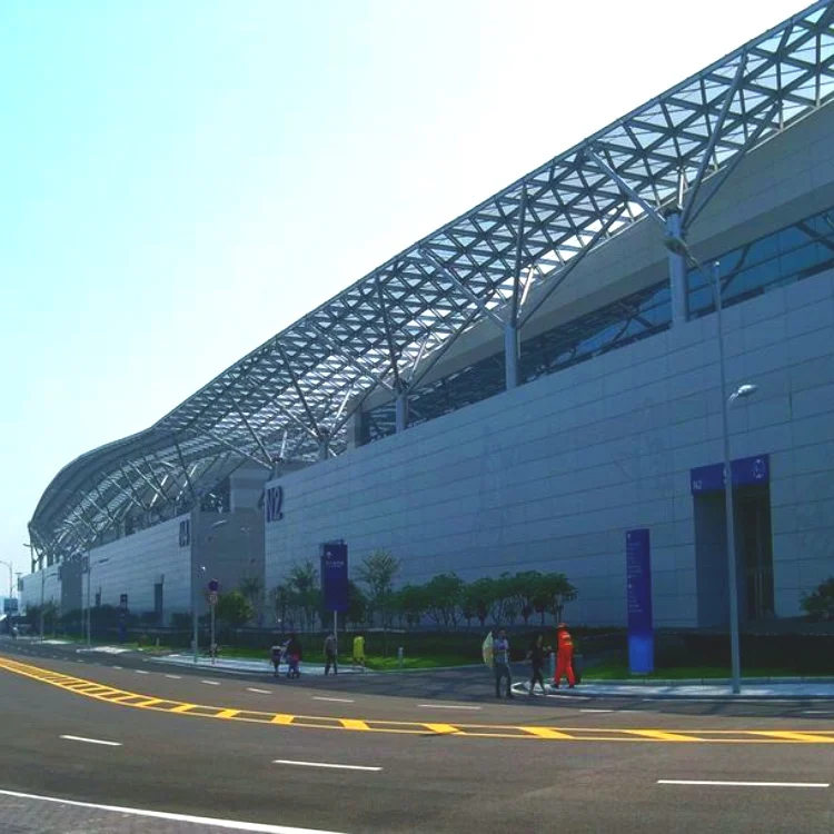 Factory Price Warehouse Building Stadium Construction Space Truss Swimming Roof Frame Steel Structure