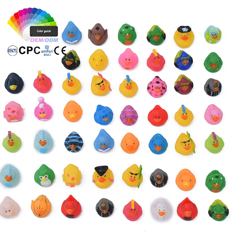 Good Quality Specify Style Children Bath Toy Rubber Duck Yellow Duck