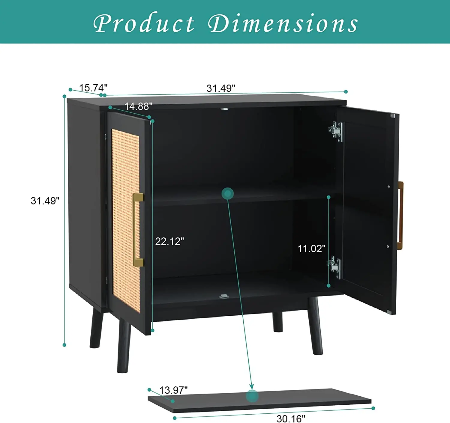 Home Furniture Two Drawers Chest bamboo Cabinets Bedsides Night Stands Table with drawer nightstand of rattan cabinet