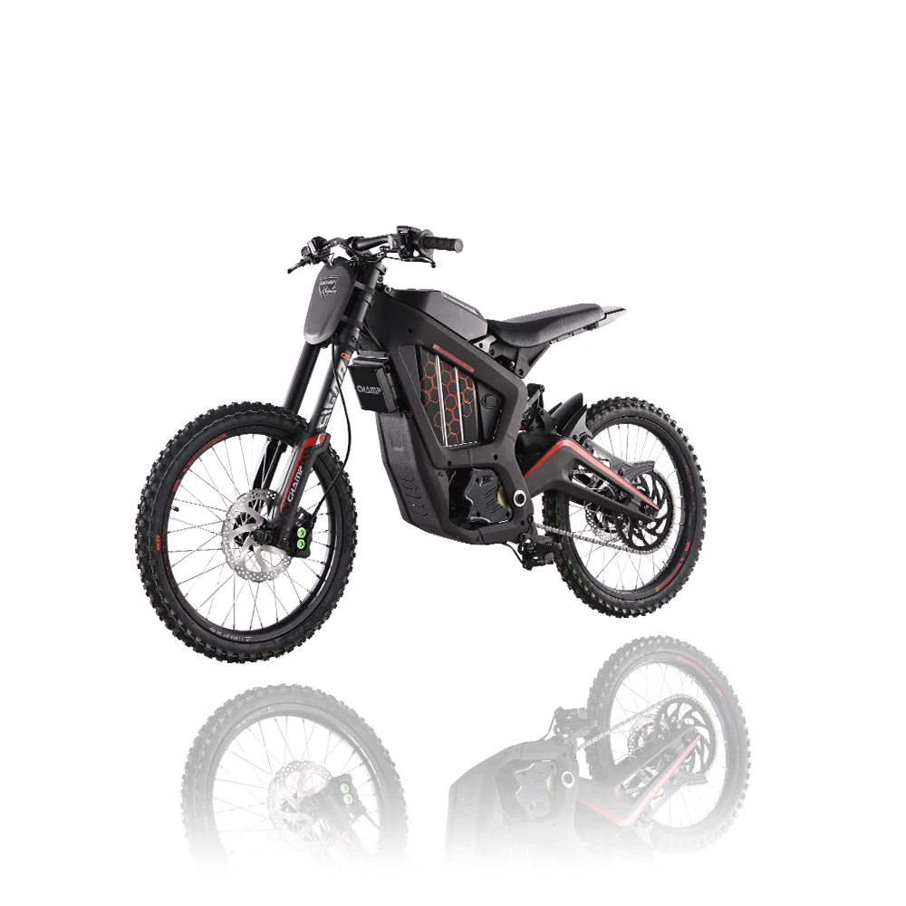 Big battery capacity 72V 40AH  Ebike 7500w Mid Drive Motorcycle For Adult surron Electric Dirt Bike