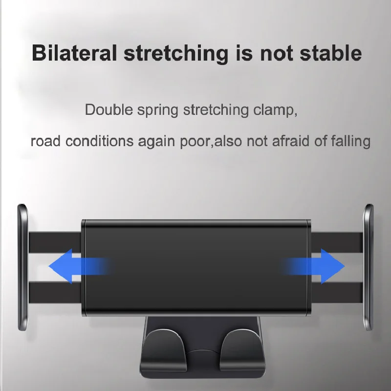 Car Seat Back Phone Holder Rear Seat Tablet PC Holder for iPad Tablet Mount 4-13 Inch Stand Mount Auto Backseat Headrest Bracket