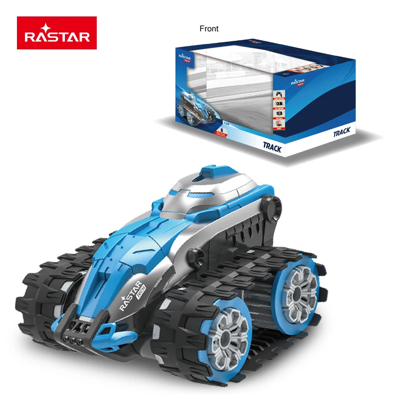 RASTAR TECH Snow Race Rc Track Car RC модель R/C Stun Автомобильная батарея 3 типа режима вождения пластиковая с гусеничным колесом 50*26