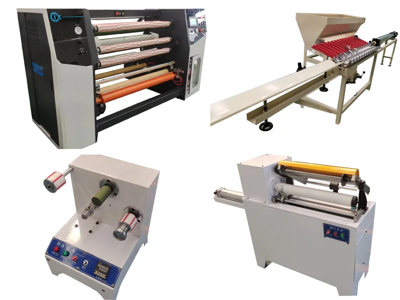GL-216 High quality adhesive tape slitting and cutting machine 1 mm thick material slitting machine