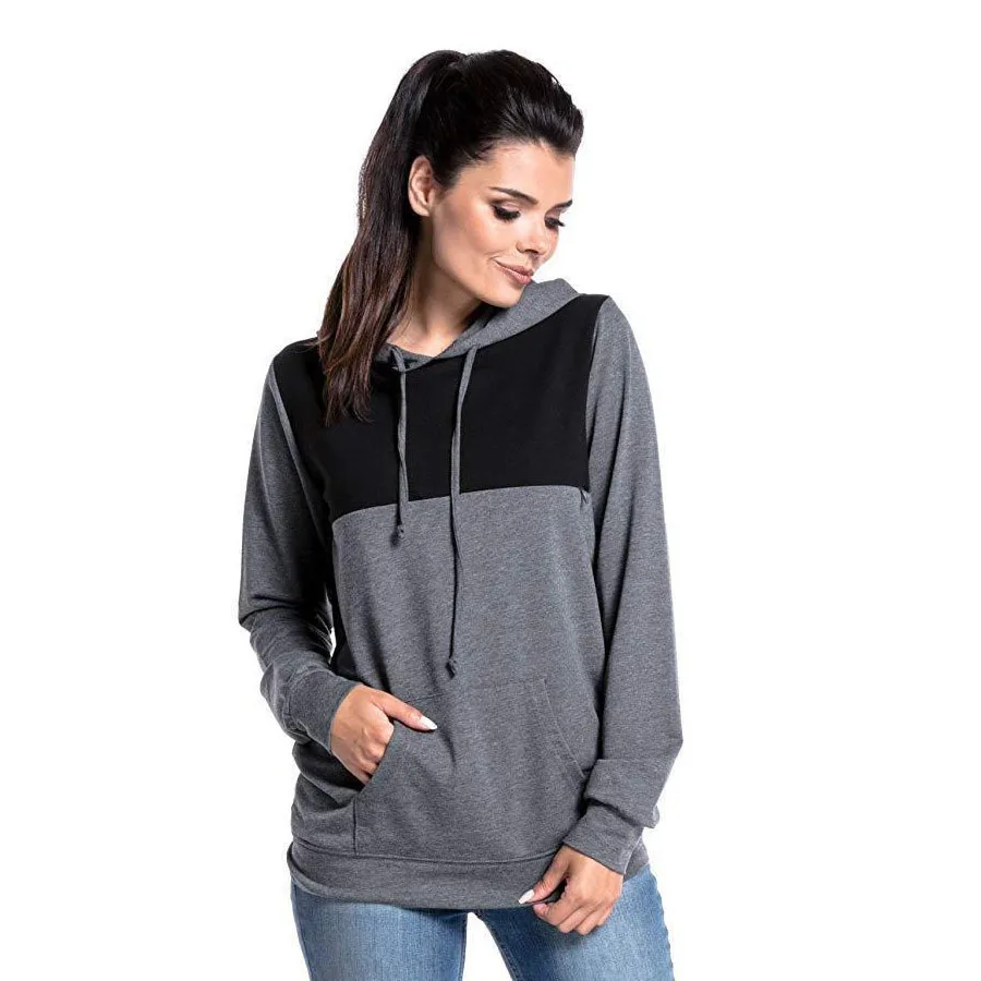 Wholesale custom women maternity hoodie zipper hidden breast feeding sweat hoodie for pregancy