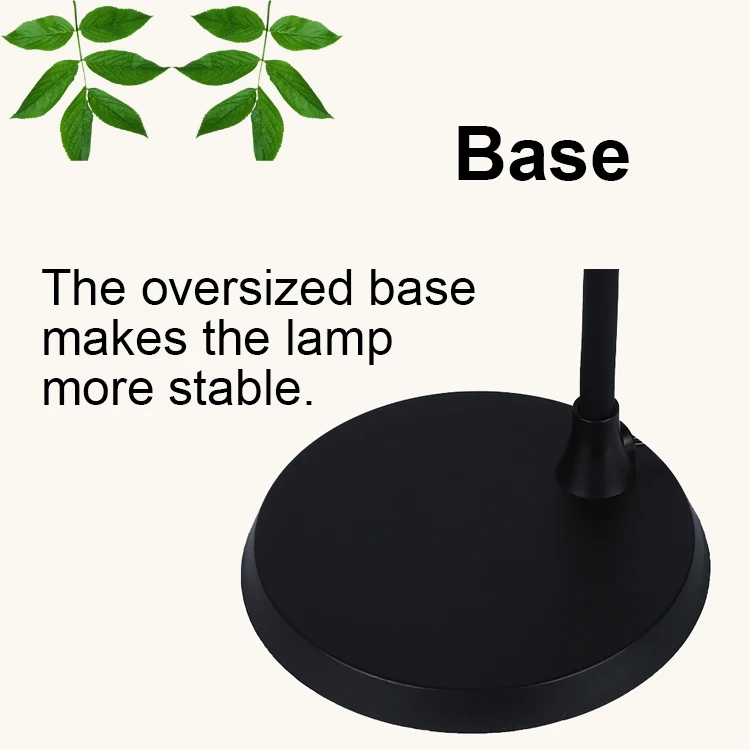 3 Step Dimmable Timing Erp Ce Rohs Eye Care Gooseneck  Study Reading Stand Smart Magnetic Desk Lamp Portable Led Lamp