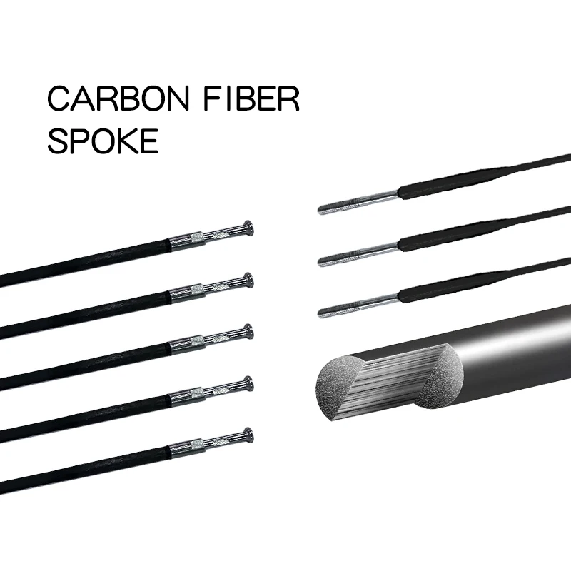 Ultralight Bike Spoke Featherweight Carbon Spokes for Enhanced Cycling Performance Experience Speed and Agility like Never Bef