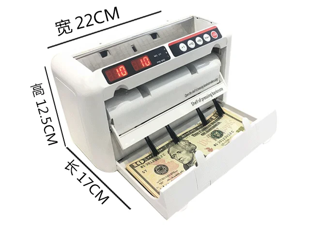 Portable Money Counter Small Currency Handy Mini Cash Counting Machine