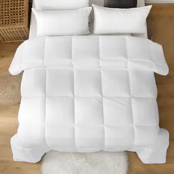 Пользовательские Летнее белое одеяло внутренний для квилтинга с Duvet вниз Альтернативная
