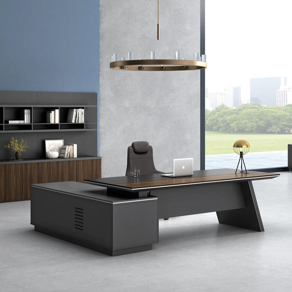 Office furniture executive desk modern boss table l shape director office desk