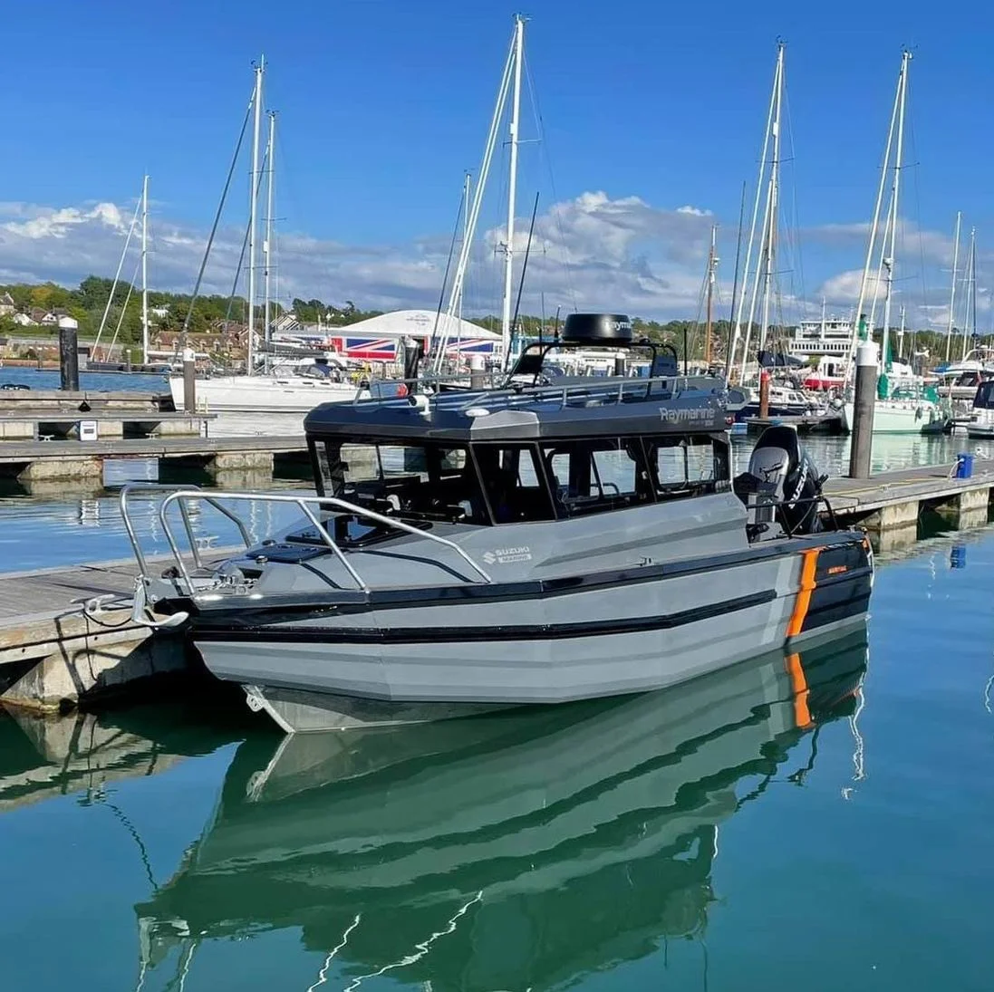 Евангелие рыболовное судно легко ремесло с XL кабина 7,5 m/25ft алюминиевая рыбацкая лодка для продажи