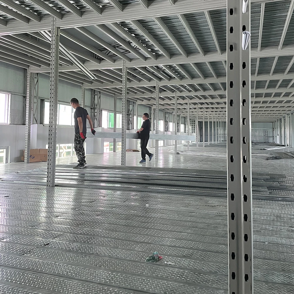 Custom warehouse mezzanine platform industrial mezzanine floor racking system mezzanine rack system