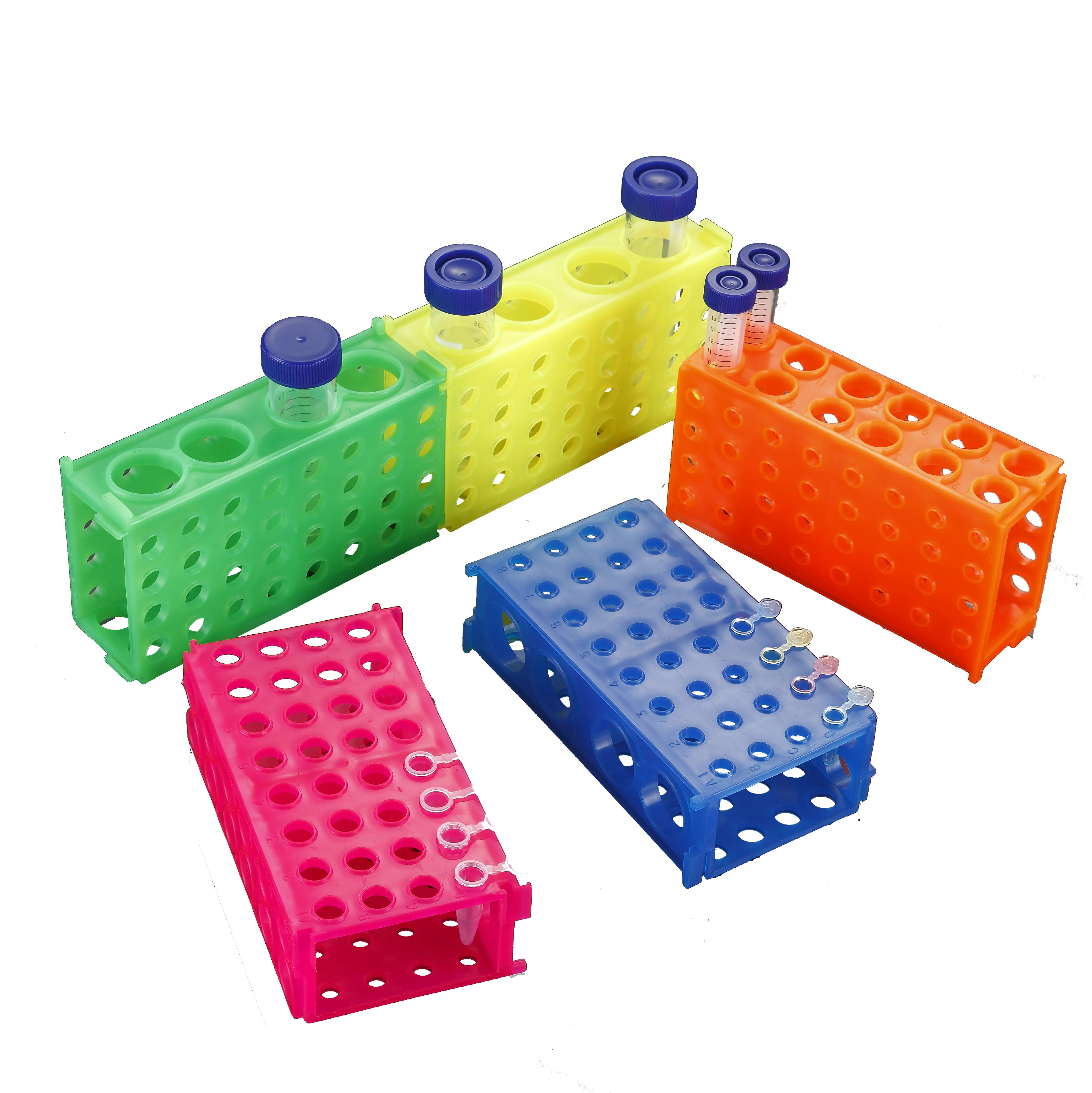 
4-Way Micro Tube and 15ml centrifuge tube,50ml centrifuge tube Racks 