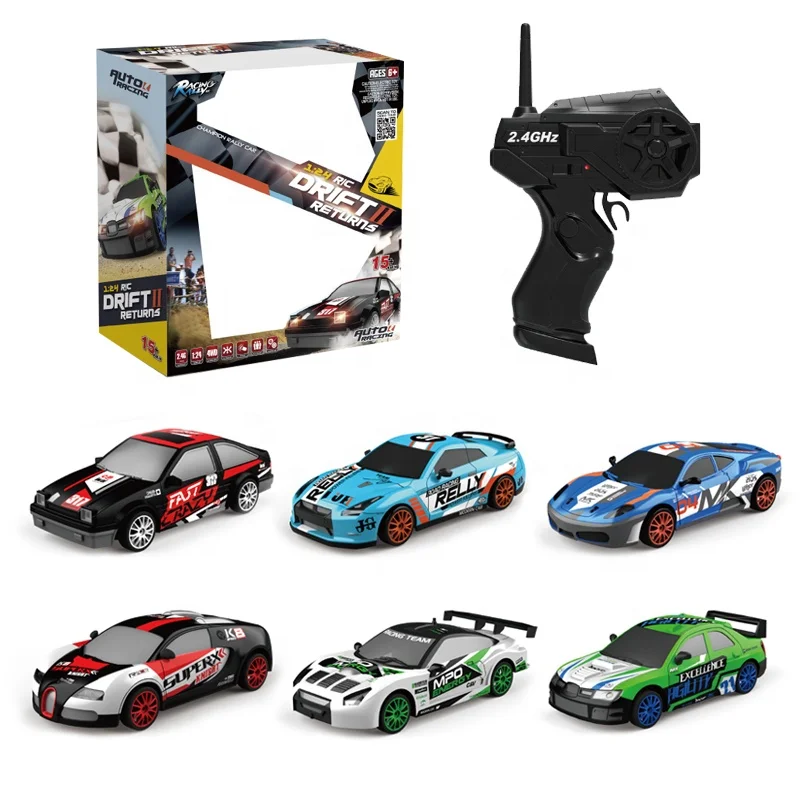 1/24 RC Car 2.4G Hobby Toy Mini Off Road Drift Racing Remote Control Car RC Drift Cars