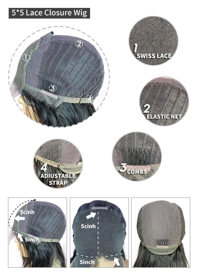 100% natural human hair curly wigs