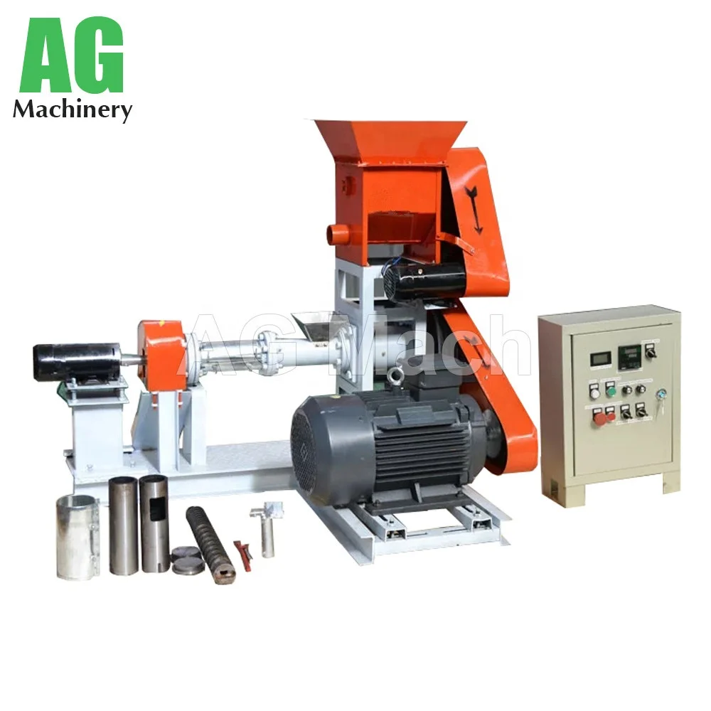 Dry Type Aquarium Floating Fish Feed Extruder Price Food Pellet Making Machine for Sale