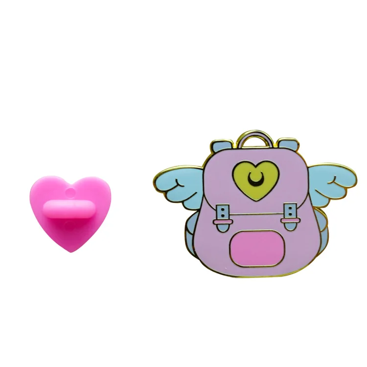 Hat Pins Small Gold Metal Soft Enamel Custom Button Pins Bulk  Magnet Lapel Pins for Clothes Bags