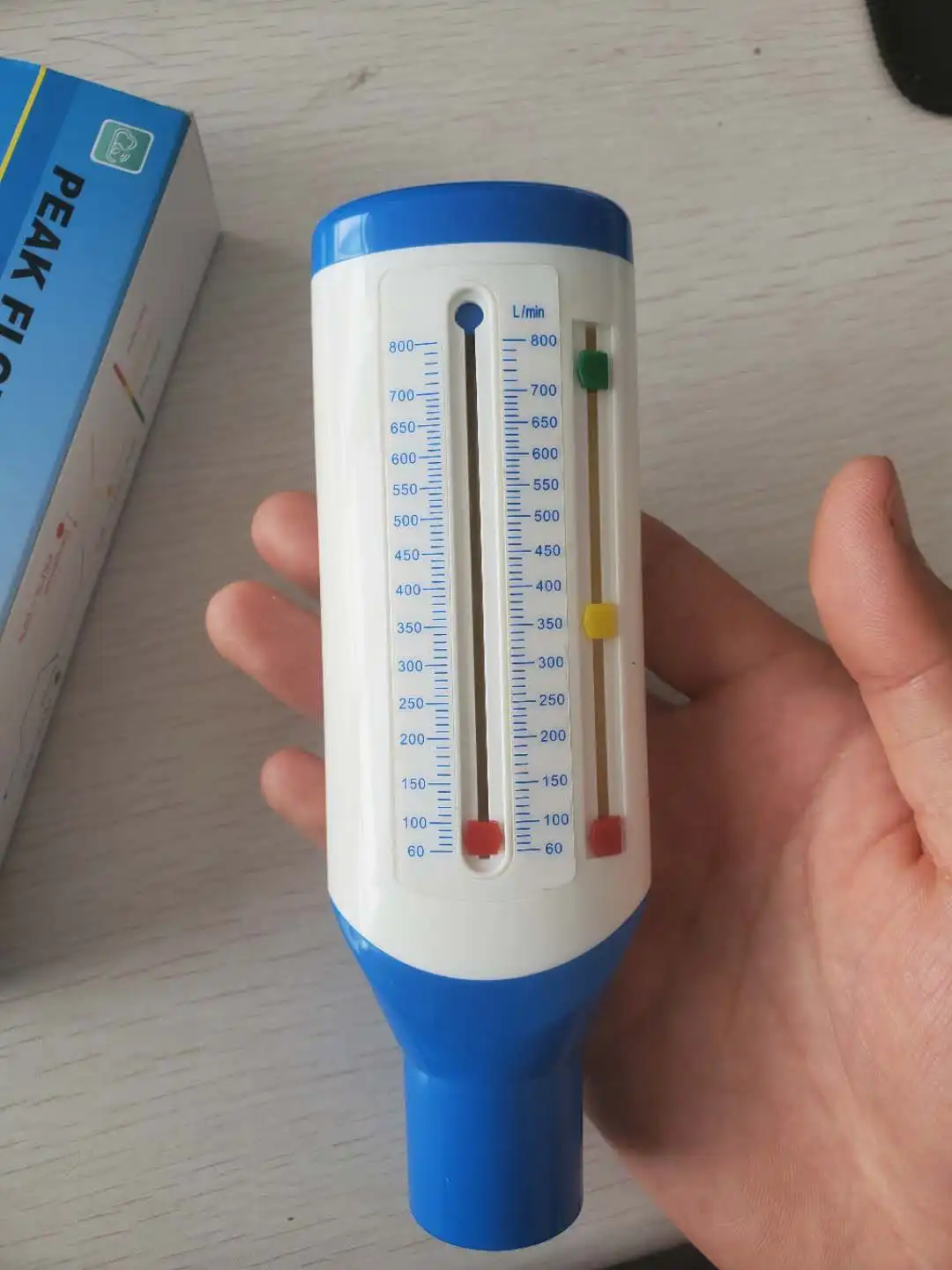 Одноразовый спирометр пикового расхода легких для контроля астмы