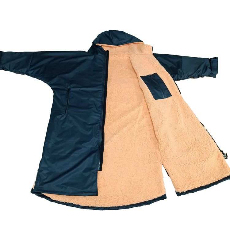 surf swim parka coat for adults and kids custom water resistant changing robe jackets /surf swim parka robe warm waterproof coat