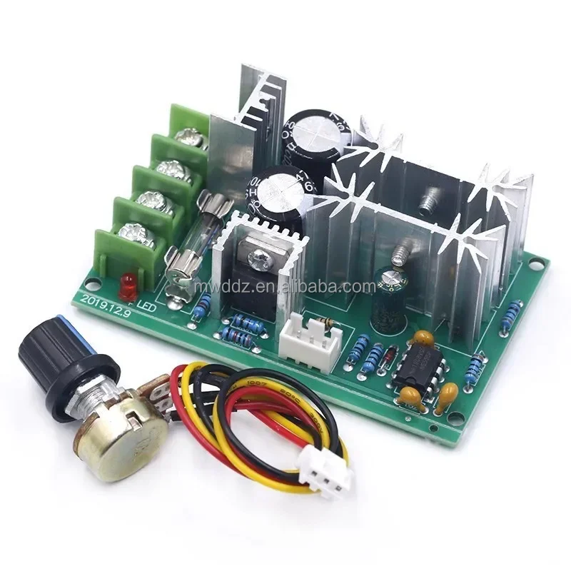 DC10-60V DC 10-60V Motor Speed Control PWM Controller Switch 20A Current Voltage regulator High Power Drive Module